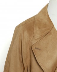 ES:Sスーパーソフトフェイクスエード トレンチコート【一枚仕立て】mb_13l