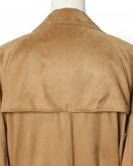 ES:Sスーパーソフトフェイクスエード トレンチコート【一枚仕立て】mb_14l