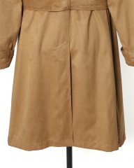 ES:Sスーパーソフトフェイクスエード トレンチコート【一枚仕立て】mb_15l