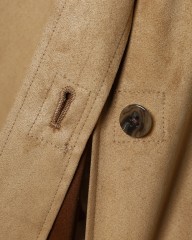 ES:Sスーパーソフトフェイクスエード トレンチコート【一枚仕立て】mb_17l