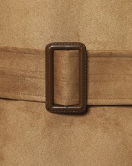 ES:Sスーパーソフトフェイクスエード トレンチコート【一枚仕立て】mb_22l