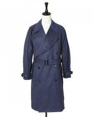 ES:Sスーパーソフトフェイクスエード トレンチコート【一枚仕立て】mb_c1