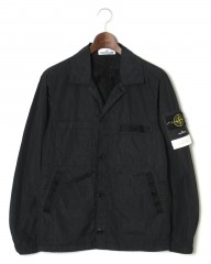 STONE ISLAND(ストーンアイランド)ガーメントダイ シアサッカー シャツブルゾン