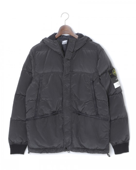 フード付きダウンジャケット【NYLON METAL DOWN-TC】|STONE ISLAND フード付きダウンジャケット【NYLON METAL DOWN-TC】|STONE ISLAND