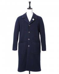LARDINI（ラルディーニ）シングルブレスト ウール オーバーコート