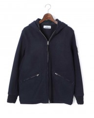 STONE ISLAND(ストーンアイランド)ウールナイロンクロス パーカージャケット【PANNO SPECIALE】