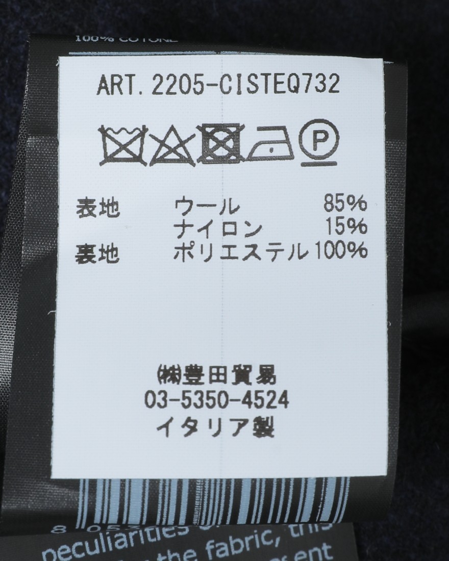 Hevoチェックウールチェスターコート【OSTUNI】17l