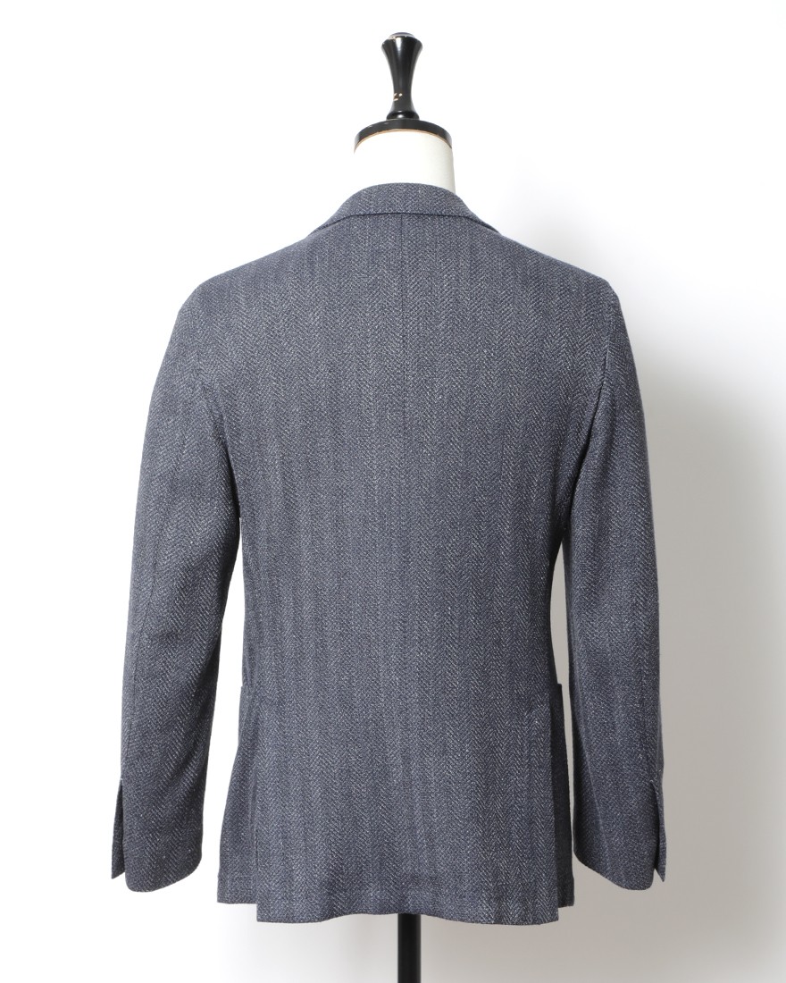 サマーツイードジャケット【ガーメントダイ JK】|LARDINI