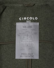 CIRCOLOカシミヤ混 ダイアゴナル ダブルジャケットmb_11l