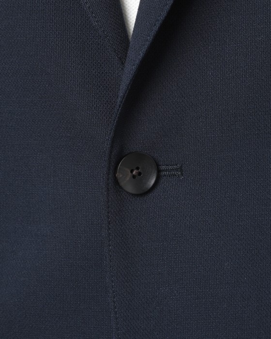 LARDINIウールブレンド四者混 2Bシングルシャツジャケット【IZUMO】03l