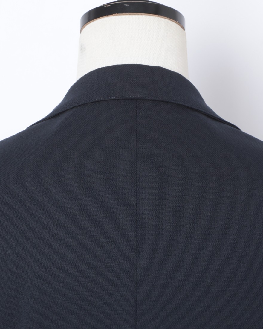 ウールブレンド四者混 2Bシングルシャツジャケット【IZUMO
