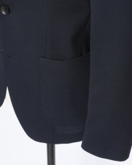 LARDINIウールブレンド四者混 2Bシングルシャツジャケット【IZUMO】mb_05l