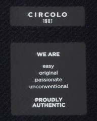 CIRCOLOカシミヤ混 ダイアゴナル シングルジャケットmb_14l