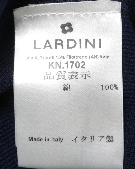 LARDINIハイゲージニット 2Bシングルジャケット19l