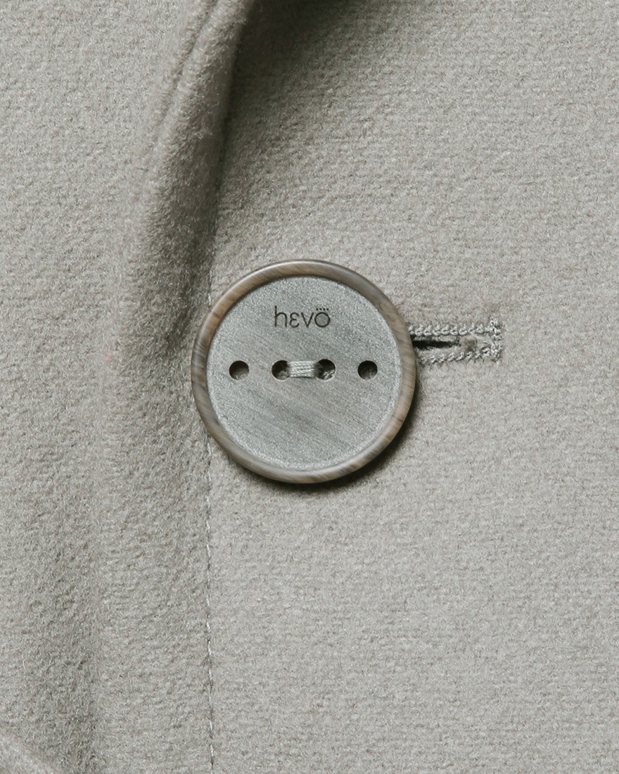 Hevoウールナイロン ダブルブレストコート【BRINDISI】07l