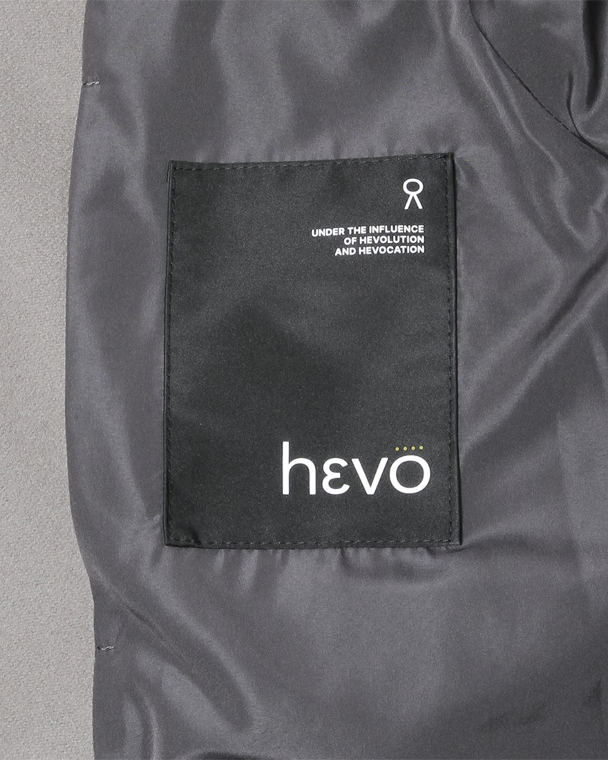 Hevoウールナイロン ダブルブレストコート【BRINDISI】15l