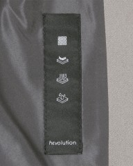 Hevoウールナイロン ダブルブレストコート【BRINDISI】mb_17l