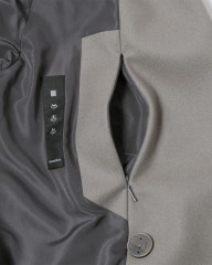 Hevoウールナイロン ダブルブレストコート【BRINDISI】mb_19l