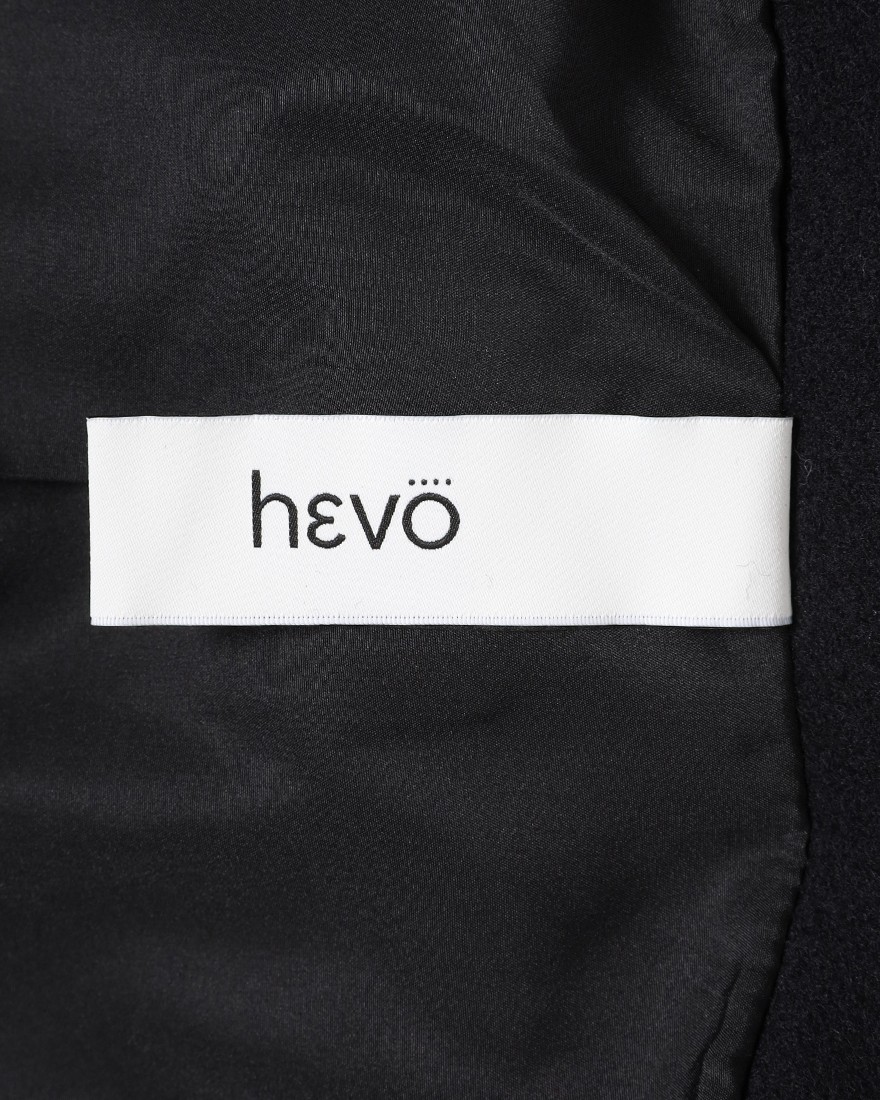 Hevoウールナイロン ダブルブレストチェスターコート【SURBO/スルボ】16l