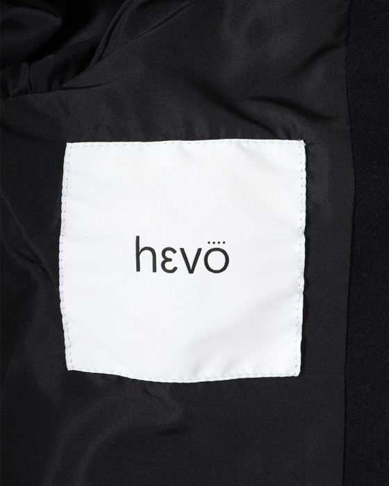 Hevoウールナイロン ダブルブレストチェスターコート【SURBO/スルボ】17l