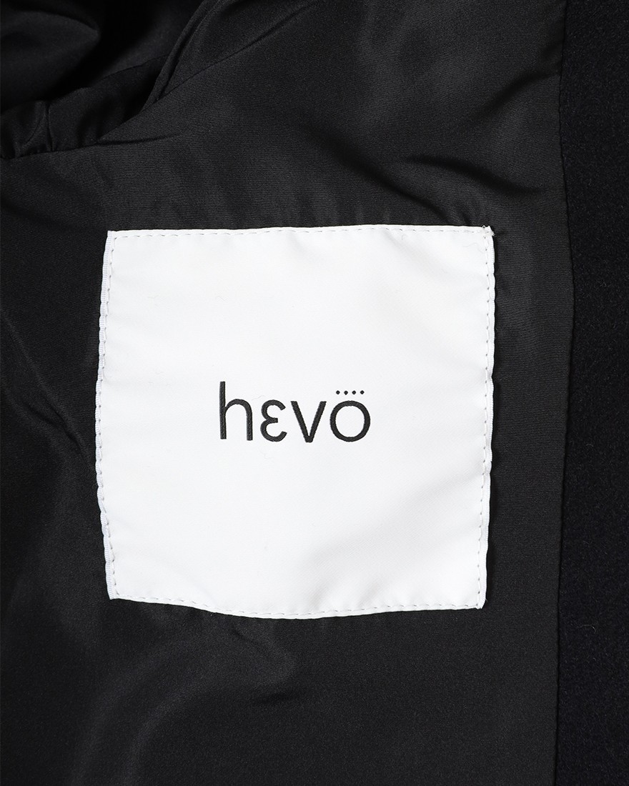 Hevoウールナイロン ダブルブレストチェスターコート【SURBO/スルボ】17l
