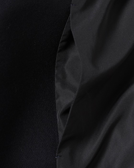 Hevoウールナイロン ダブルブレストチェスターコート【SURBO/スルボ】19l