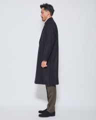 Hevoウールナイロン ダブルブレストチェスターコート【SURBO/スルボ】mb_02l