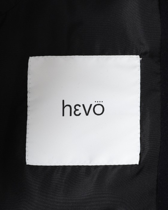 Hevoウールナイロン ダブルブレストコート【BRINDISI/ブリンディジ】18l