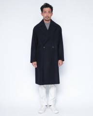 Hevoウールナイロン ダブルブレストコート【BRINDISI/ブリンディジ】mb_01l