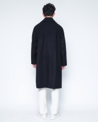 Hevoウールナイロン ダブルブレストコート【BRINDISI/ブリンディジ】mb_03l