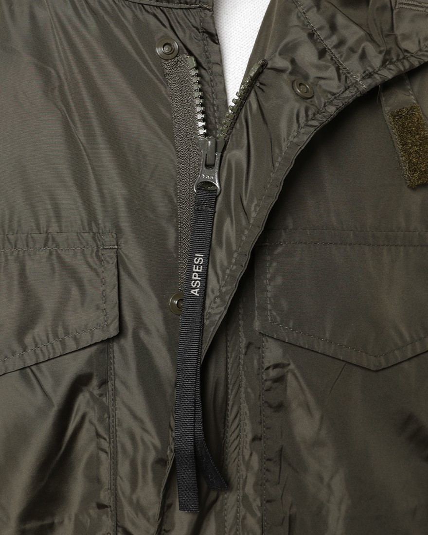 ASPESIM-65 リサイクルナイロン パッカブル ブルゾン【MINIFIELD VENTO/SLIM FIT】08l