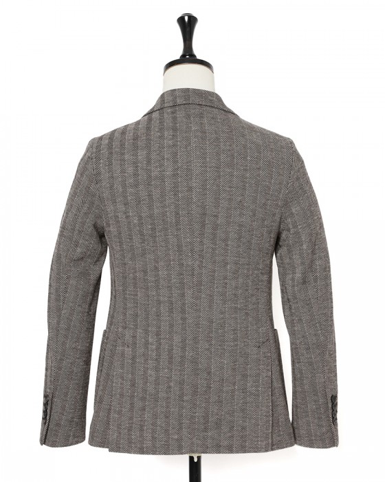 CIRCOLOヘリンボーンストライプ シングルジャケット04l