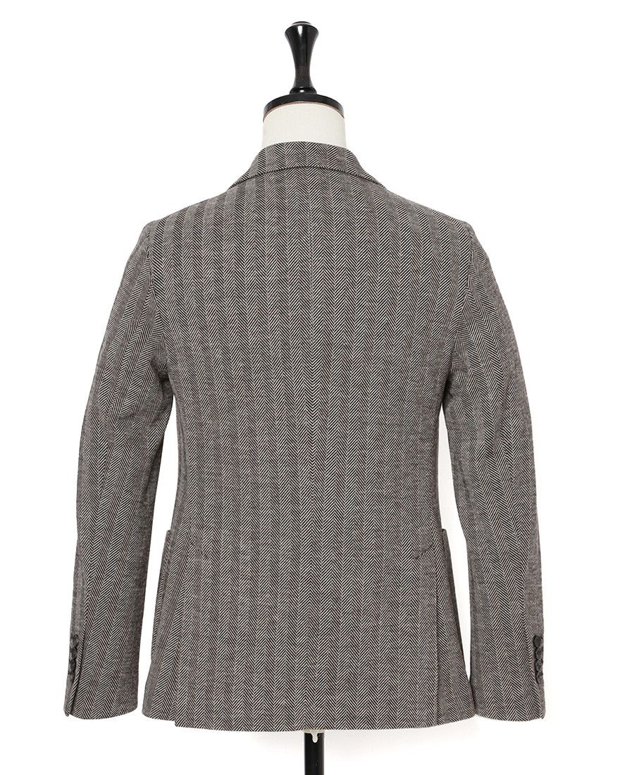 CIRCOLOヘリンボーンストライプ シングルジャケット04l