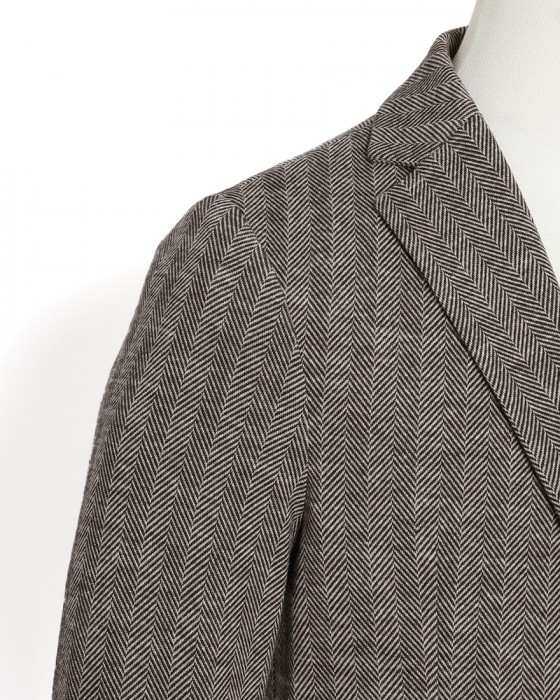 CIRCOLOヘリンボーンストライプ シングルジャケット10l