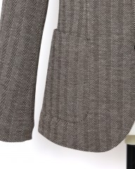 CIRCOLOヘリンボーンストライプ シングルジャケットmb_06l