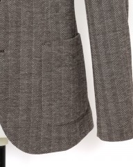 CIRCOLOヘリンボーンストライプ シングルジャケットmb_07l