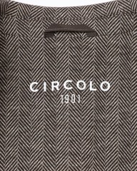 CIRCOLOヘリンボーンストライプ シングルジャケットmb_17l