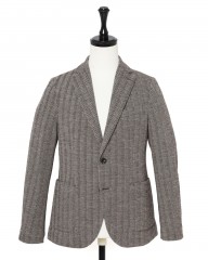 CIRCOLOヘリンボーンストライプ シングルジャケットmb_c0