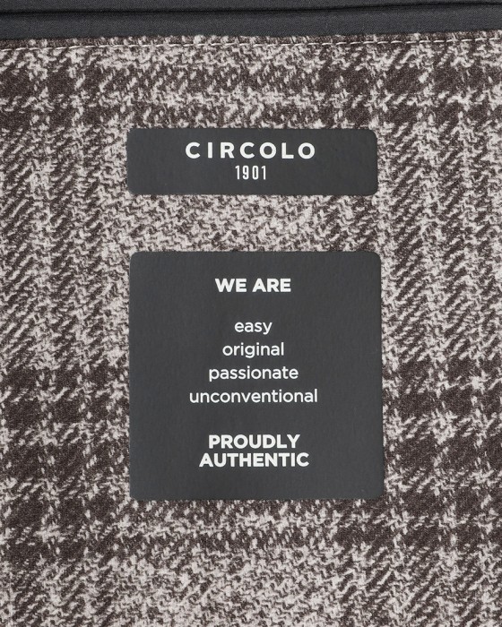 CIRCOLOオーバーチェック シングルジャケット18l