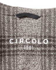 CIRCOLOオーバーチェック シングルジャケットmb_16l