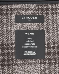 CIRCOLOオーバーチェック シングルジャケットmb_18l
