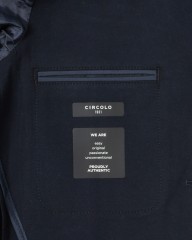 CIRCOLOライトフリース カシミヤタッチ シングルジャケットmb_14l