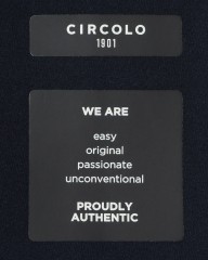 CIRCOLOライトフリース カシミヤタッチ シングルジャケットmb_15l