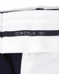 CIRCOLOプレミアムライトピケ ノープリーツパンツmb_12l
