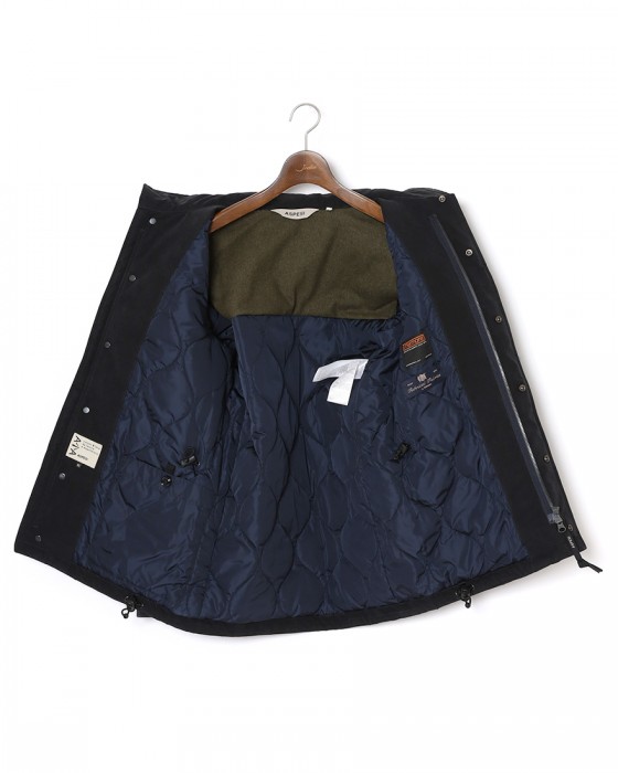 ASPESIM65 コットンナイロン 中綿 ブルゾン 【MINIFIELD COT/REGULAR FIT】12l