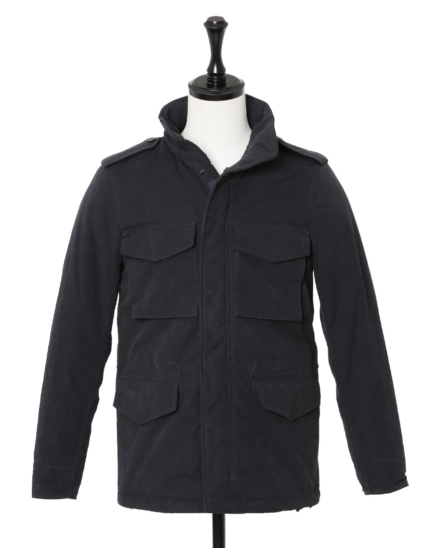 ASPESIM65 コットンナイロン 中綿 ブルゾン 【MINIFIELD COT/REGULAR FIT】c0