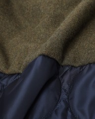 ASPESIM65 コットンナイロン 中綿 ブルゾン 【MINIFIELD COT/REGULAR FIT】mb_26l