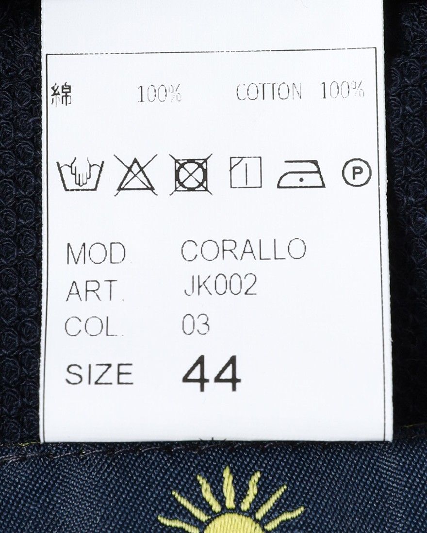 giannettoコットン 2Bシングルジャケット【CORALLO/コラッロ】23l