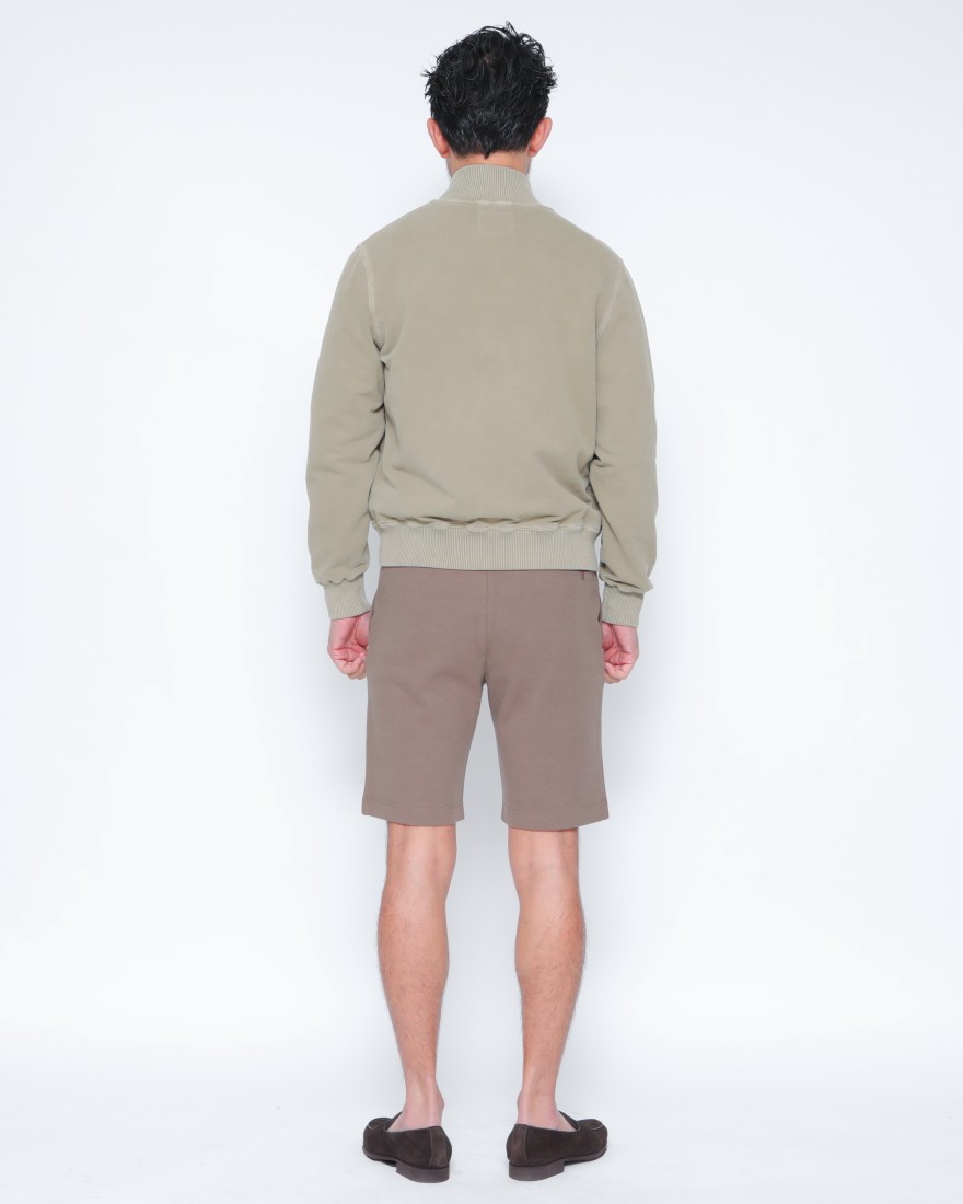 CIRCOLOコットンストレッチ スタンドカラー ブルゾン03l