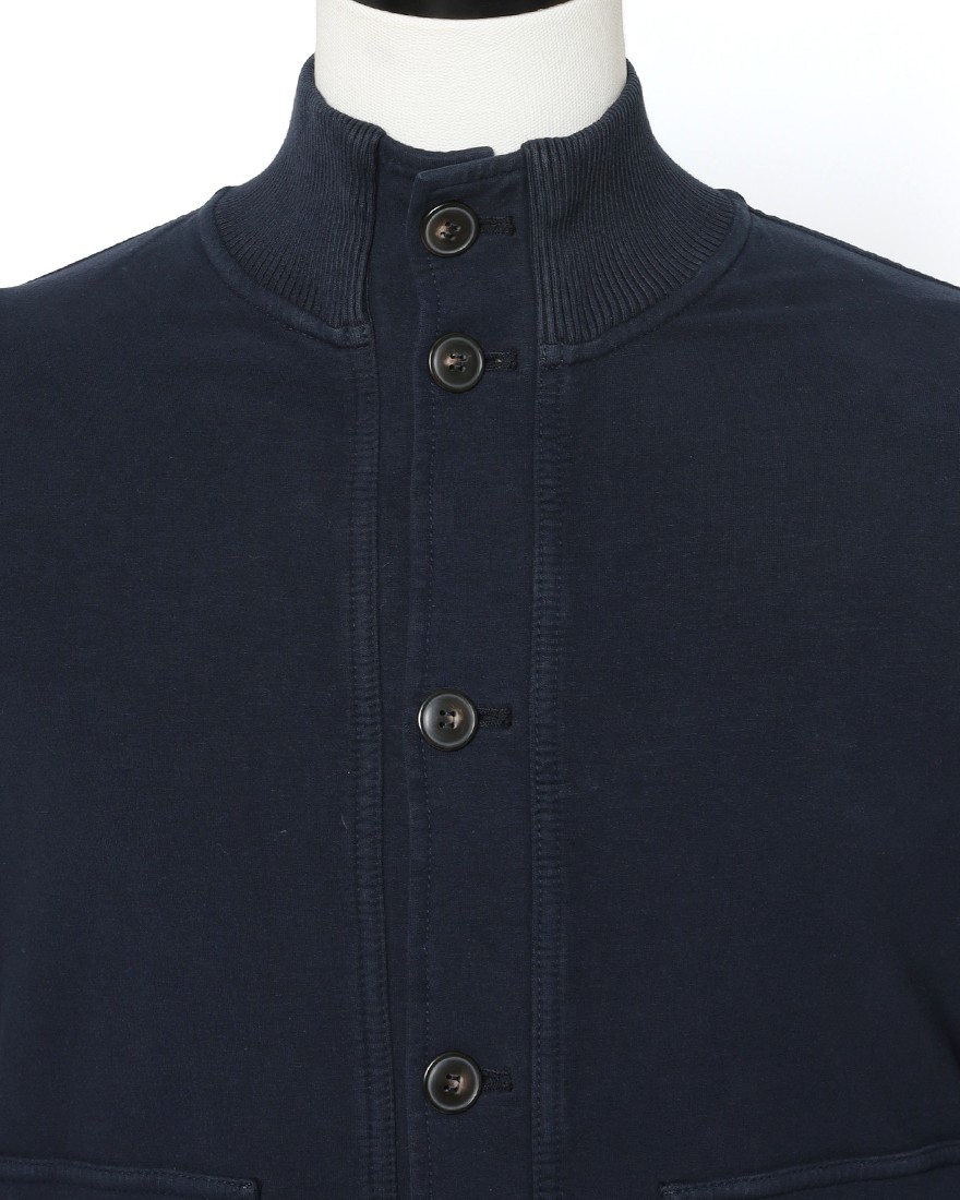 CIRCOLOコットンストレッチ スタンドカラー ブルゾン07l